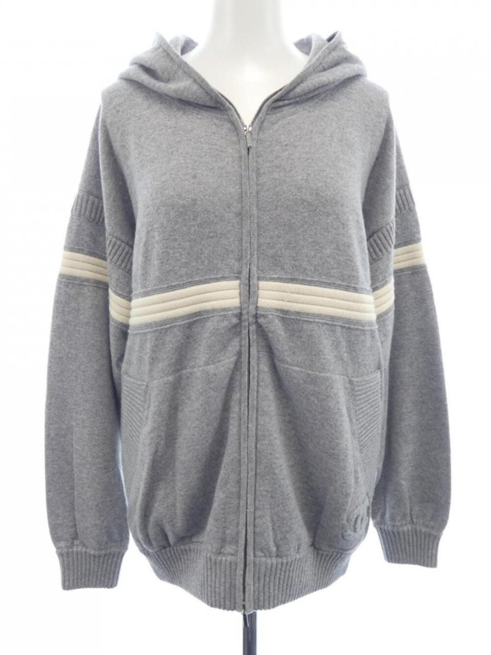 Chanel Hoodie Cashmere Gray